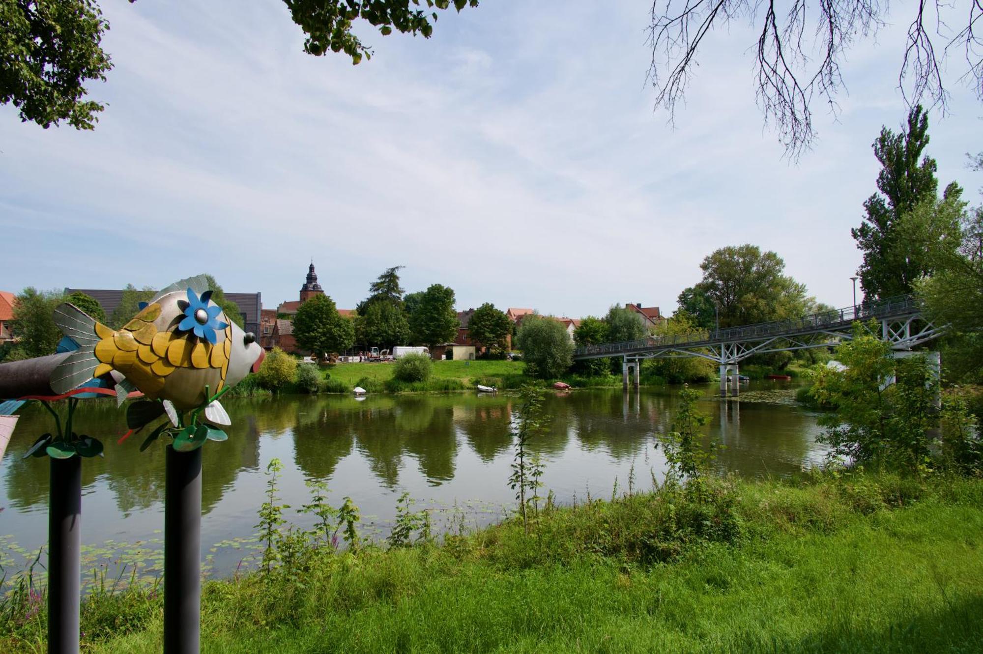 Das Bilderbuchcafe - Ferien - Apartment No 3 - Markt 7 Havelberg Luaran gambar